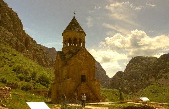 by Toon E on Flickr.Noravank Monastery is a 13th century Armenian Apostolic Church monastery, located 122 km from Yerevan in a narrow gorge made by the Amaghu river.
