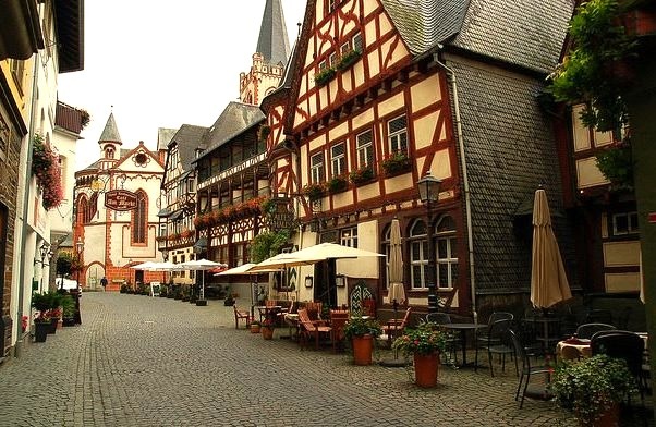 Charming towns of Rhine Valley, Bacharach, Germany