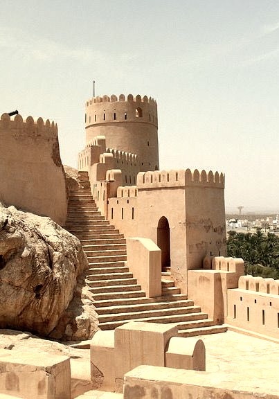 Nakhal Fort in Al Batinah Region, Oman