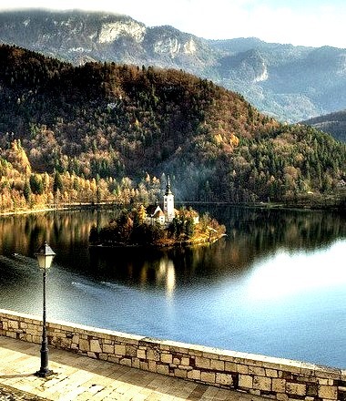 Autumn, Lake Bled, Slovenia