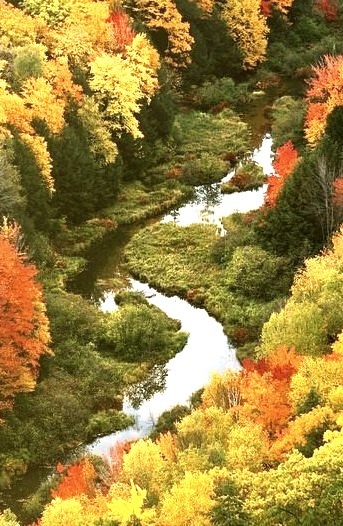 Autumn, Porcupine Mountains, Michigan