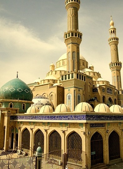 Jalil Al Khayat Mosque in Erbil, Iraq