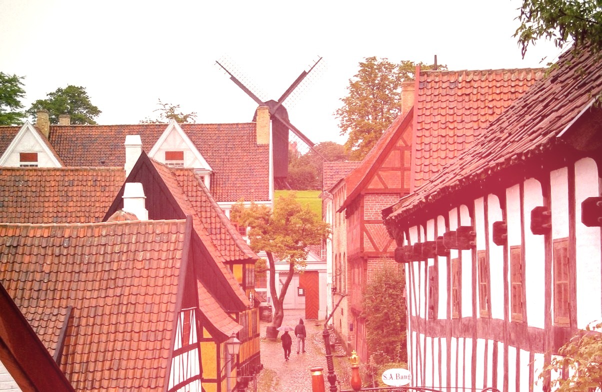 Odense historic town / Denmark by